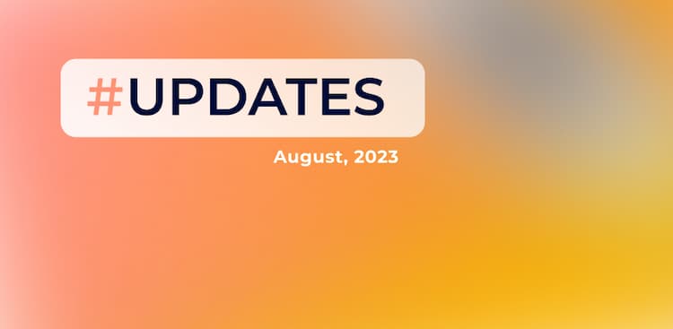 August 2023 - DFA Development Update