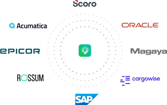 Logistic tracking system logos